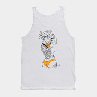 Pin Up Tracer Tank Top